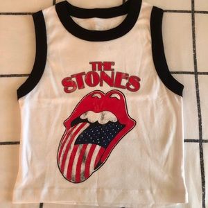 Rolling Stones tongue tank top